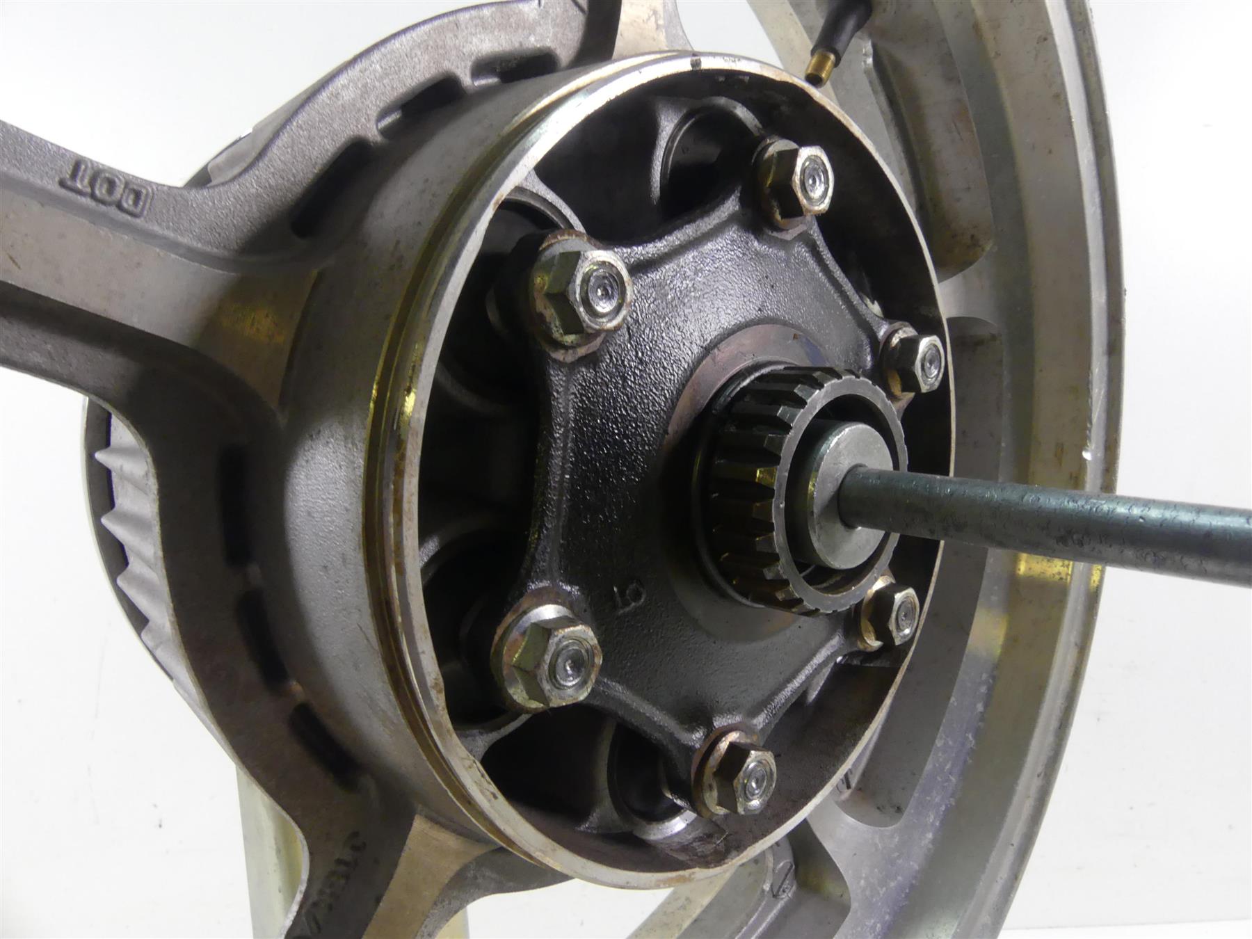2007 Honda VT1100 C Shadow Spirit Rear 15x3.5 Enkei Wheel Rim 42650-MM8-870 {{ shop.shopifyCountryName }} - Mototech271