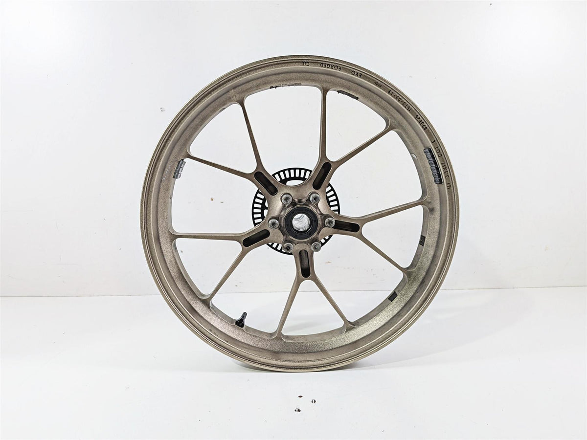 2018 Aprilia RSV4 RR Straight Evo Forged 17x3.5 Front Wheel Aluminum 2B0058766 {{ shop.shopifyCountryName }} - Mototech271