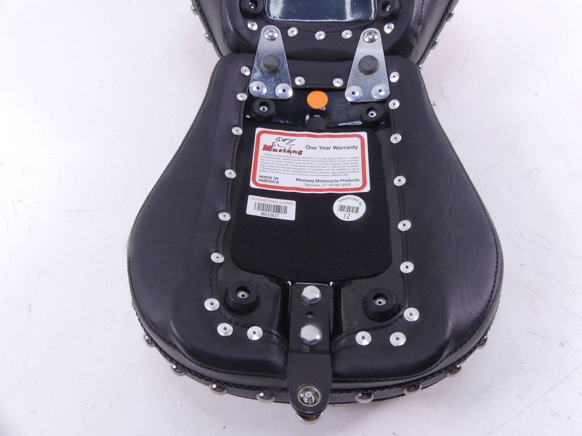 2001 Harley Softail FLSTC Heritage Mustang Studded Seat Saddle Set 79258 {{ shop.shopifyCountryName }} - Mototech271