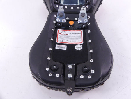 2001 Harley Softail FLSTC Heritage Mustang Studded Seat Saddle Set 79258 {{ shop.shopifyCountryName }} - Mototech271