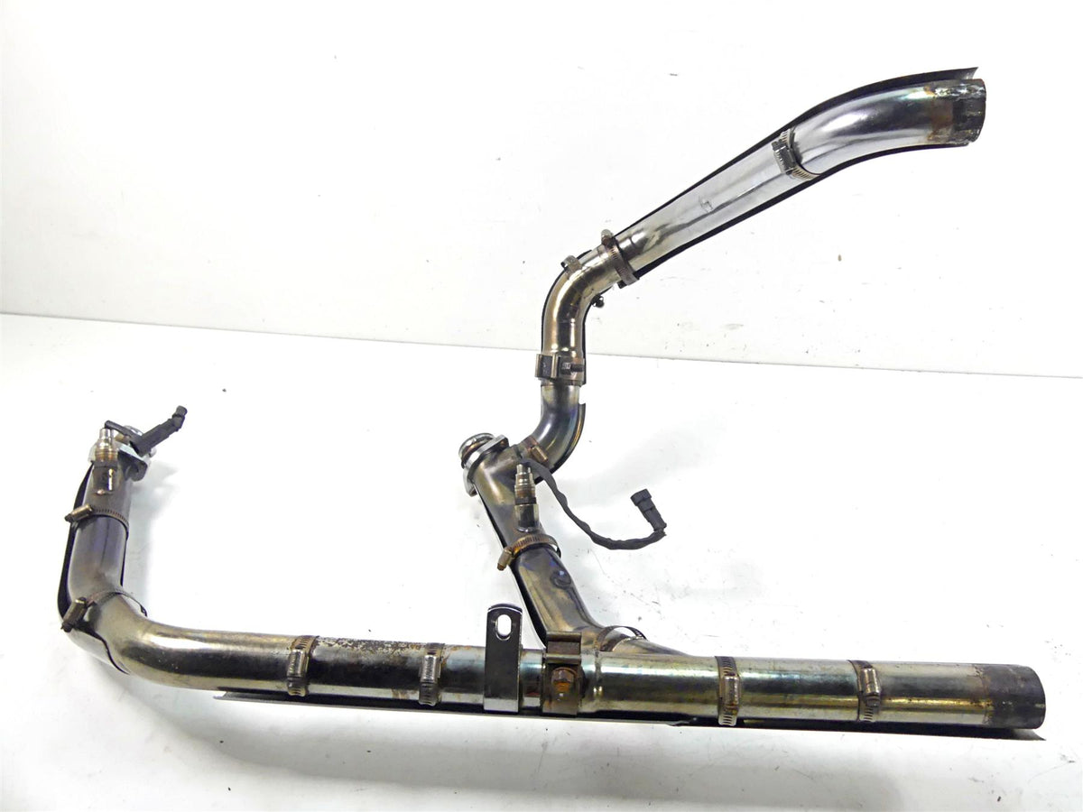 2007 Harley Touring FLHRC Road King Oem Exhaust Pipe Header Set - Read 65626-07B {{ shop.shopifyCountryName }} - Mototech271