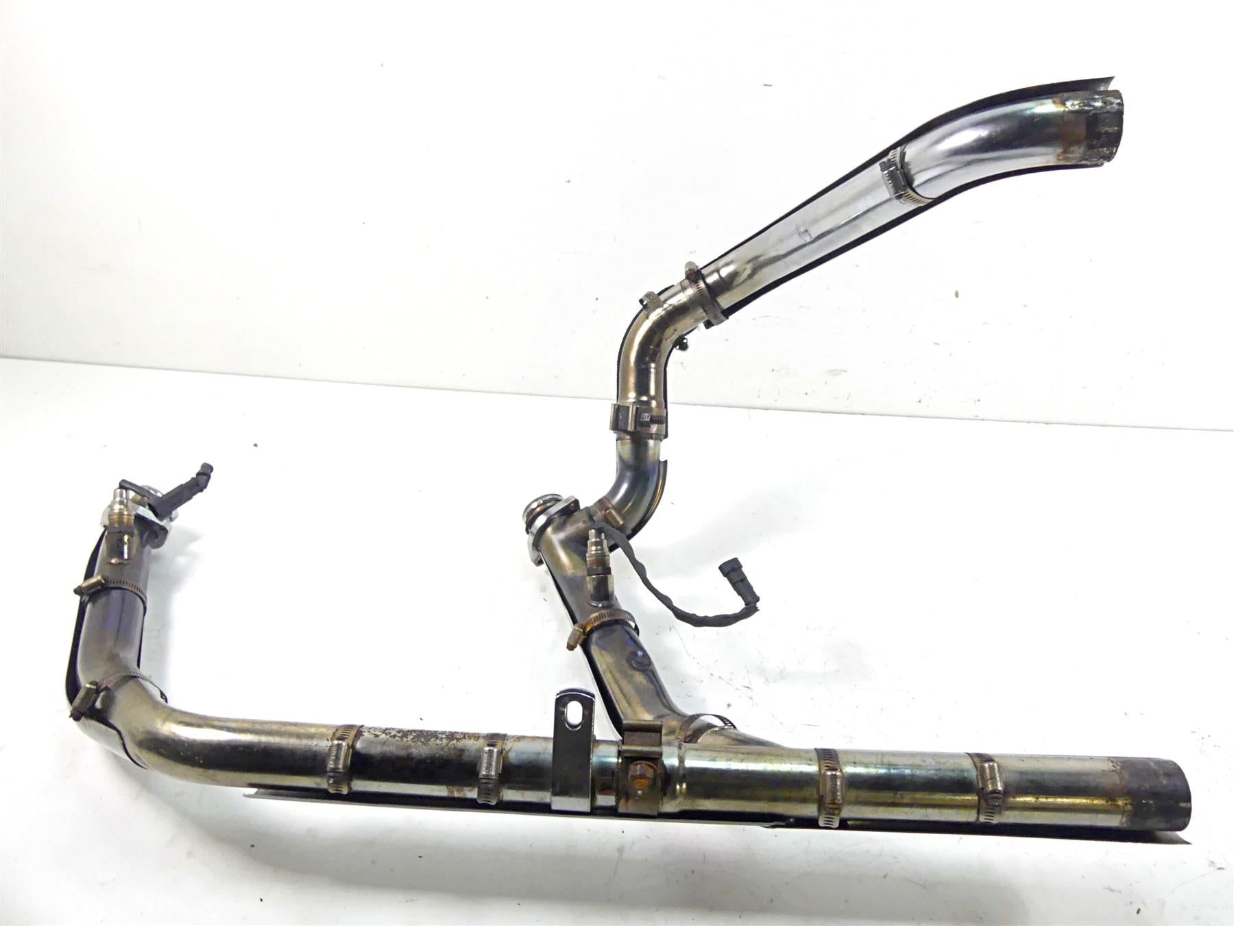 2007 Harley Touring FLHRC Road King Oem Exhaust Pipe Header Set - Read ...