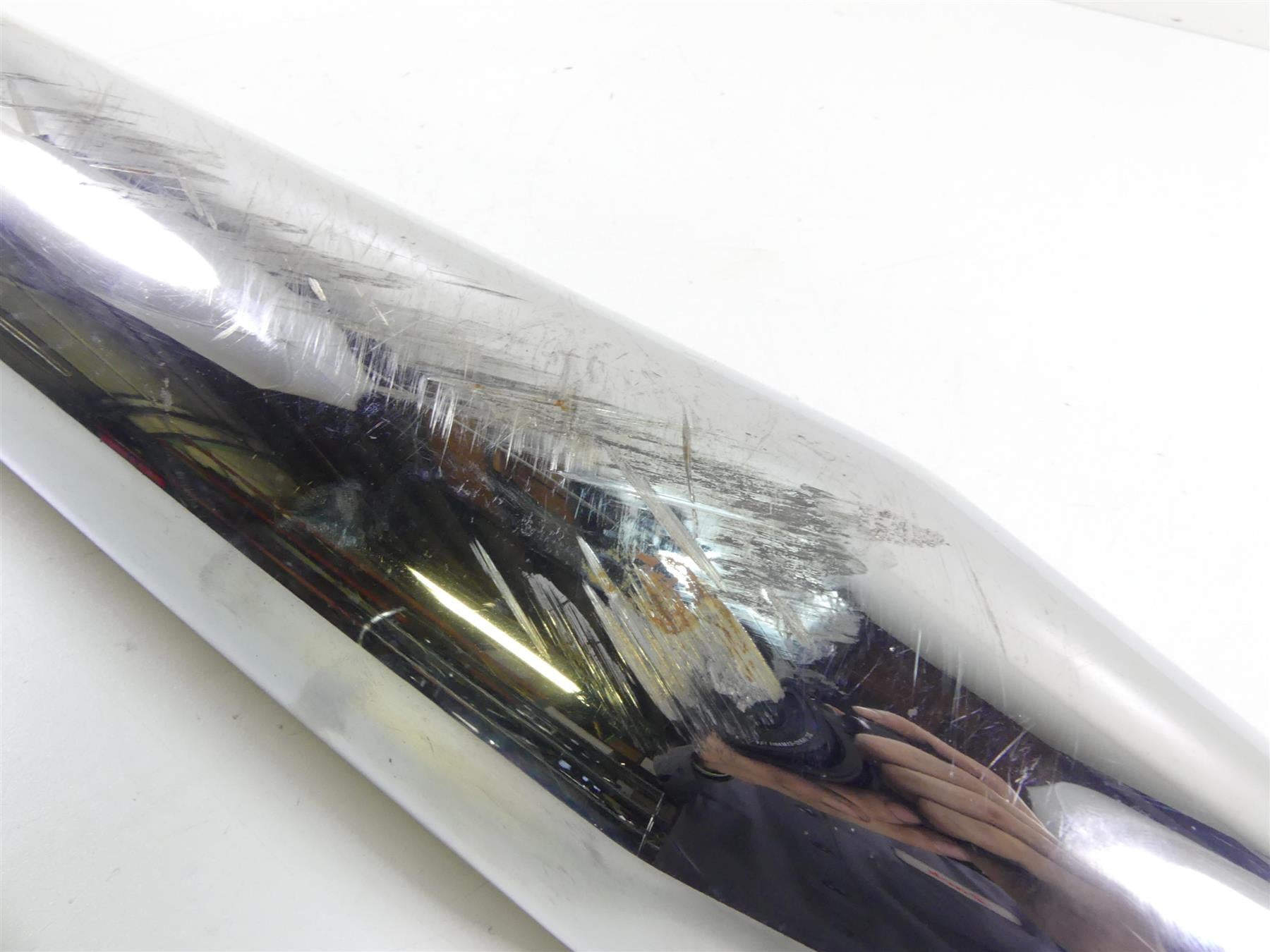 2005 Harley Touring FLHRSI Road King Rinehart Racing Left Muffler 4" 100-0202C {{ shop.shopifyCountryName }} - Mototech271