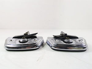 1999 Harley Touring FLHTCUI E-Glide Rear Passenger Floor Board Set 52719-93B