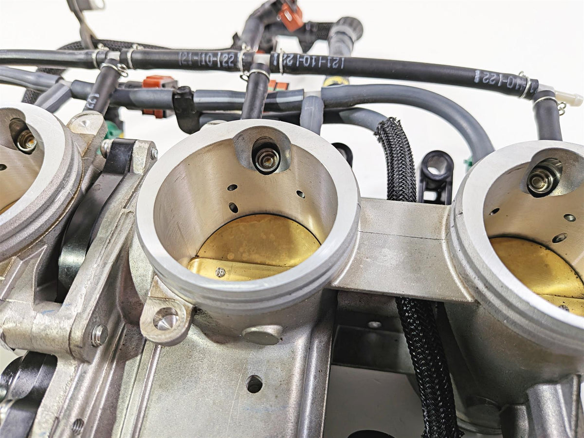 2022 Kawasaki ZX10R ZX1000 Ninja Throttle Body Bodies Set Mikuni 16163-1216 {{ shop.shopifyCountryName }} - Mototech271