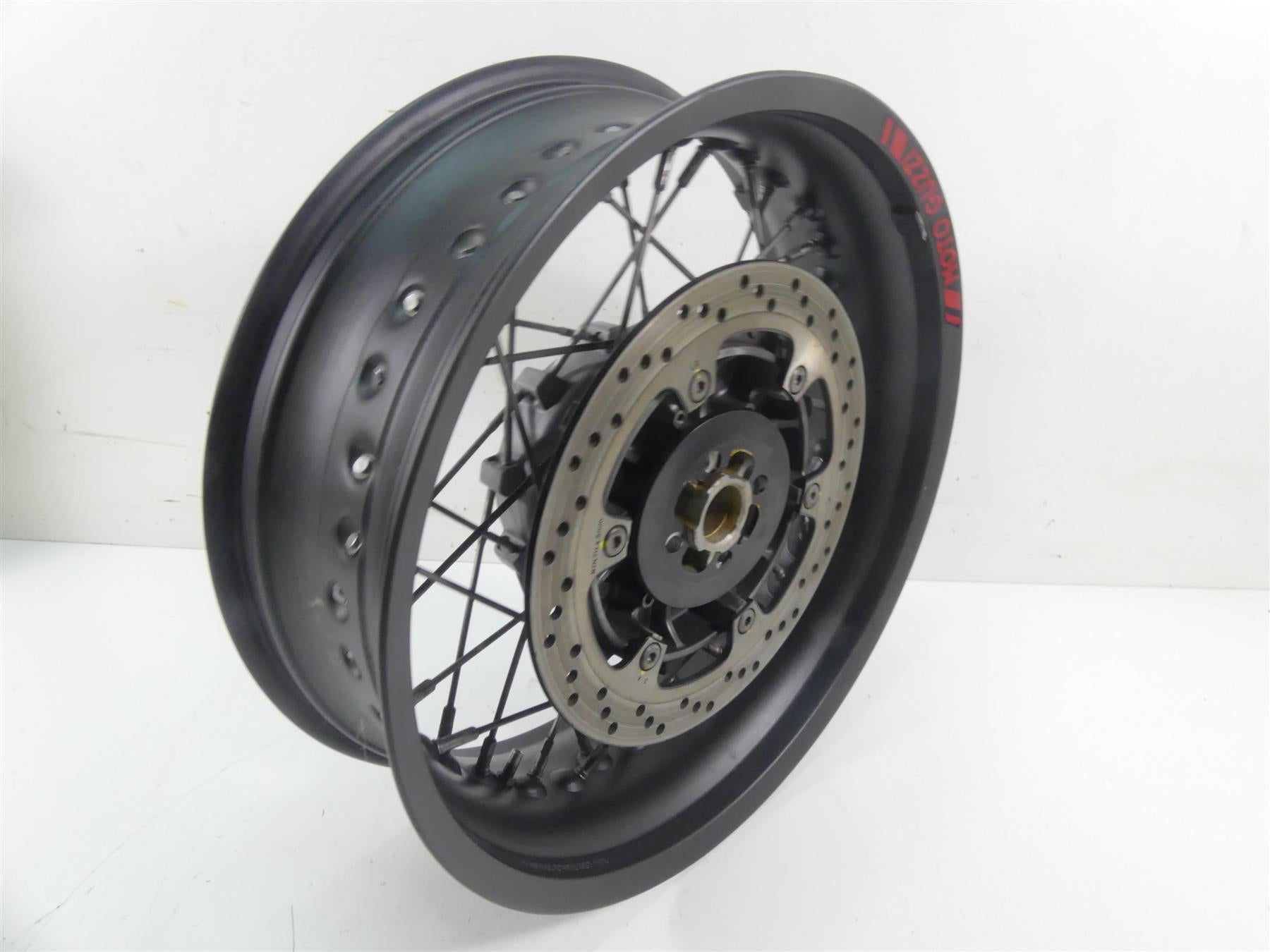 2014 Moto Guzzi Griso 1200 SE 8V Strgt Spoke Rear Spoke Wheel Rim 17x5.5 ETRTO {{ shop.shopifyCountryName }} - Mototech271