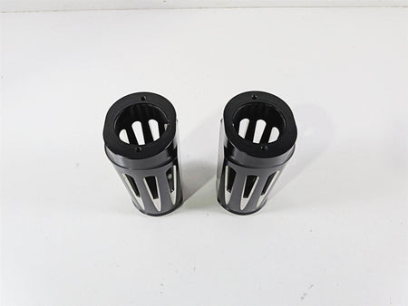 1993 Harley Touring FLHTCU Electra Glide Deep Cut Aluminum Fork Covers Aftermarket {{ shop.shopifyCountryName }} - Mototech271