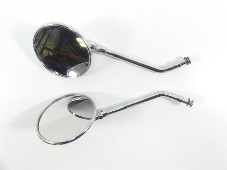 2013 Triumph Rocket 3 Touring Left Right Round Rear View Mirror Set T2066682 {{ shop.shopifyCountryName }} - Mototech271