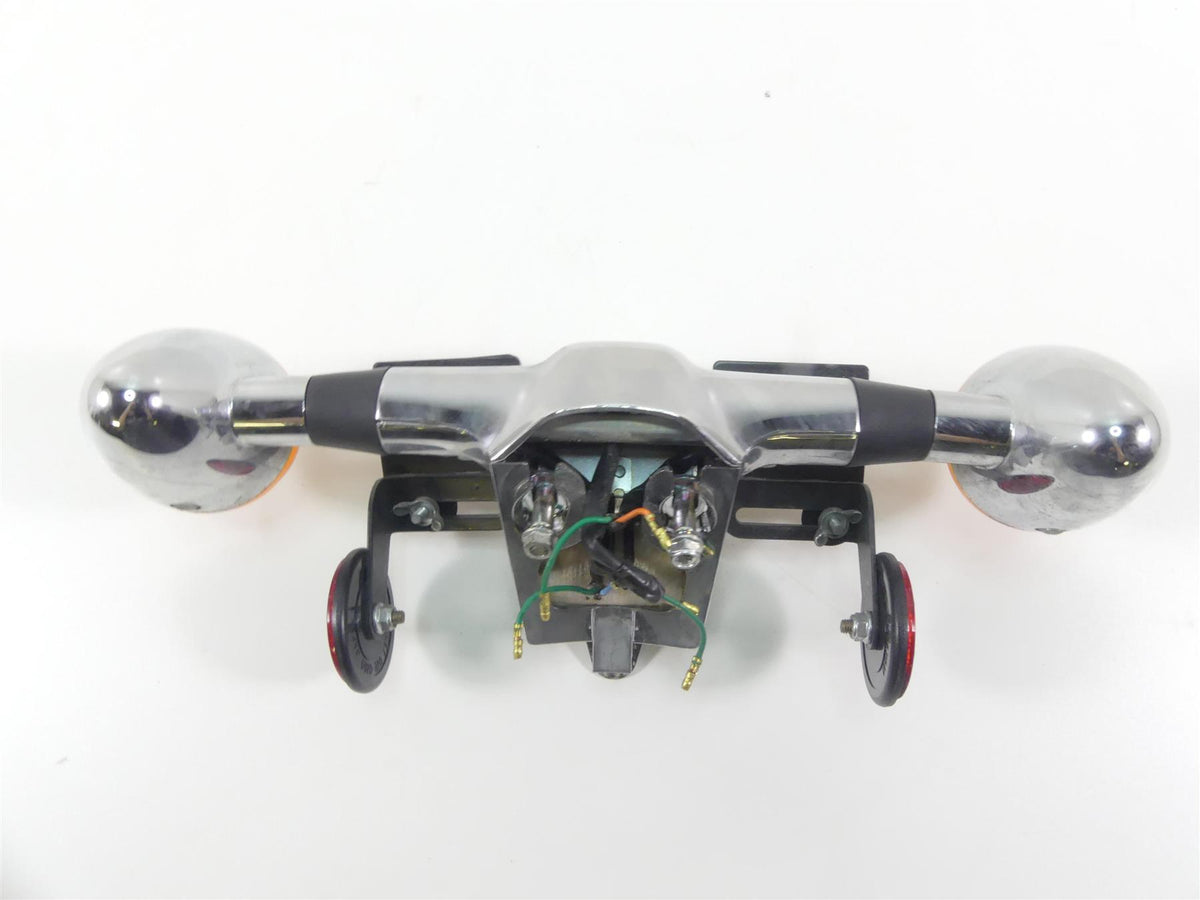 2007 Honda VT1100 C2 Shadow Rear Blinker Bar Plate Holder Set 33600-MBA-612 {{ shop.shopifyCountryName }} - Mototech271