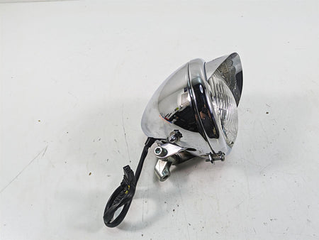 2000 Harley FXSTS Softail Springer Headlight Head Light Lamp + Visor 69769-05A {{ shop.shopifyCountryName }} - Mototech271