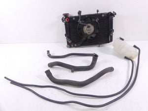 2009 Triumph Street Triple 675R Radiator Cooler Fan Reservoir Hose Set T2100166