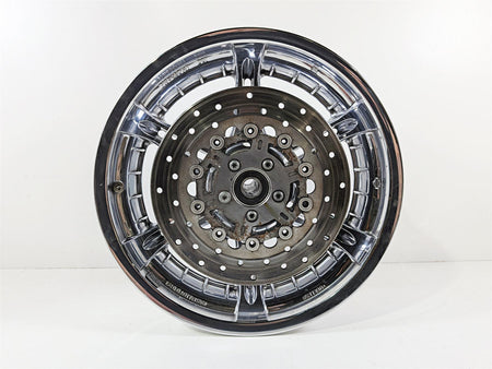 2008 Harley FXDSE CVO Dyna Chrome Slotted Rear Wheel Rim 17x4.5 43972-08-Mototech271