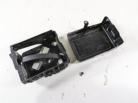 2012 Harley FLD Dyna Switchback Battery Tray Carrier & Cover 70379-06B {{ shop.shopifyCountryName }} - Mototech271