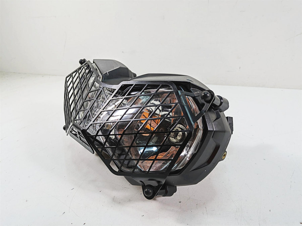 2012 Triumph Tiger 800XC ABS Headlight Head Light Lamp + Guard T2701517 {{ shop.shopifyCountryName }} - Mototech271