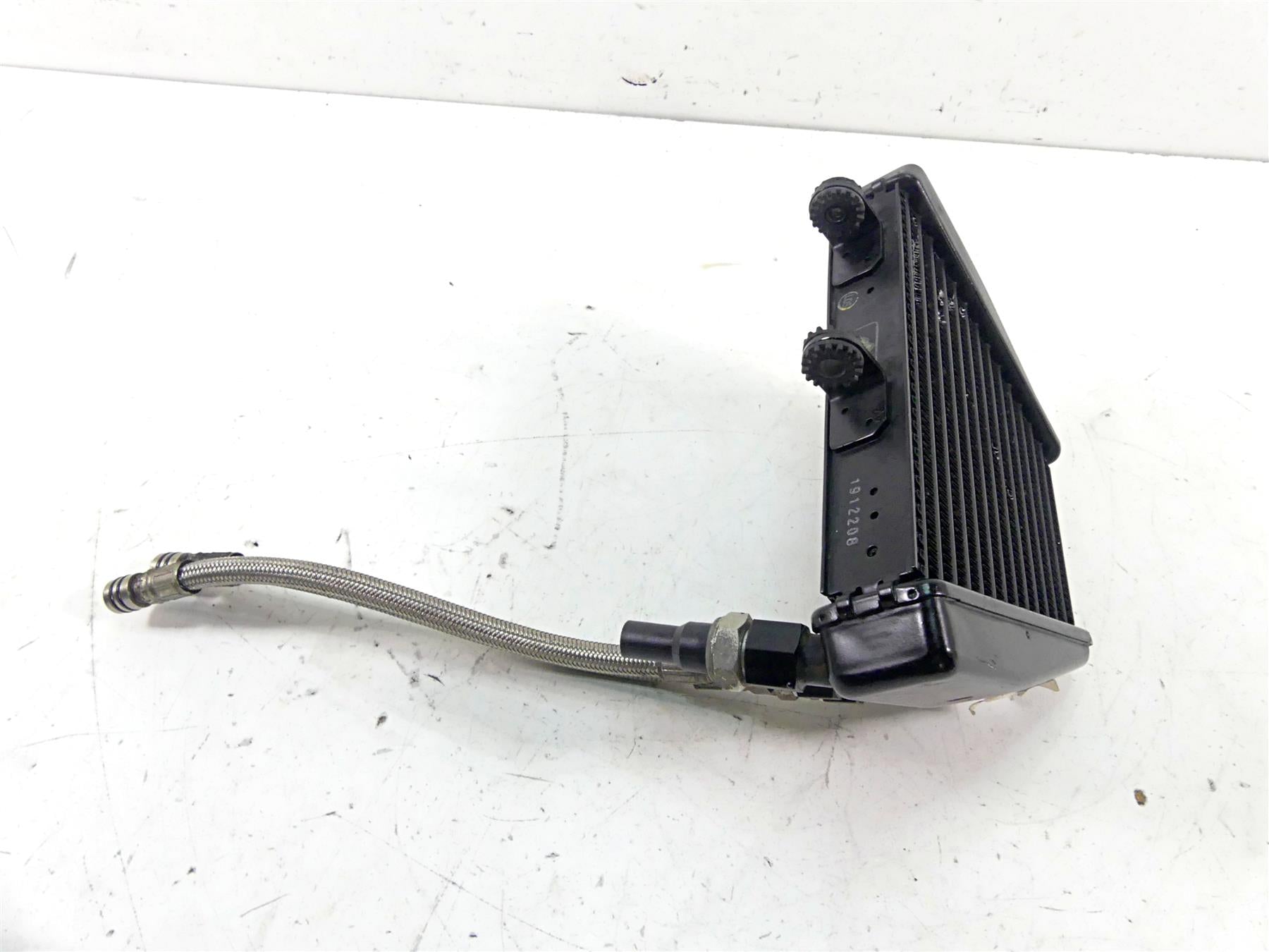 2013 Ducati Diavel Red Oil Cooler Radiator & Lines Set 54840941C {{ shop.shopifyCountryName }} - Mototech271