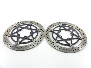 2022 Triumph Speed Triple 1200 RS Front Brake Disc Rotor Set 553miles T2022113 | Mototech271