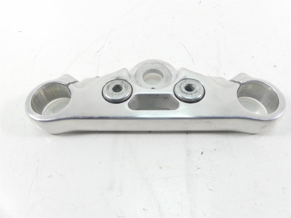 2010 Harley FXDWG Dyna Wide Glide Upper Triple Tree Steering Clamp 49mm 46700-08 {{ shop.shopifyCountryName }} - Mototech271
