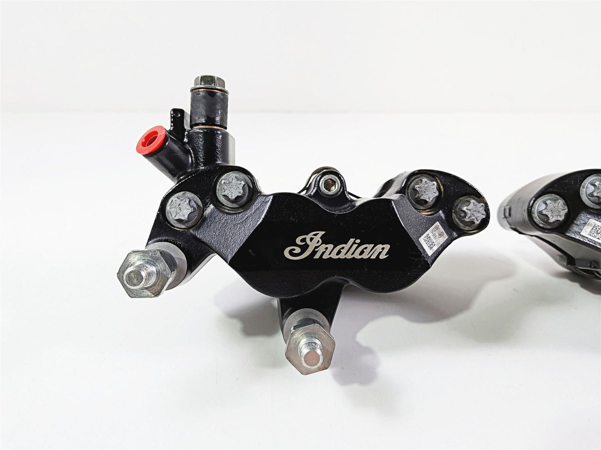 2015 Indian Chieftain Nissin Front Abs Brake Caliper Set - Read 1912390 1912391-Mototech271