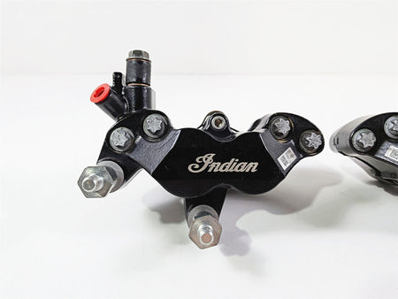 2015 Indian Chieftain Nissin Front Abs Brake Caliper Set - Read 1912390 1912391-Mototech271
