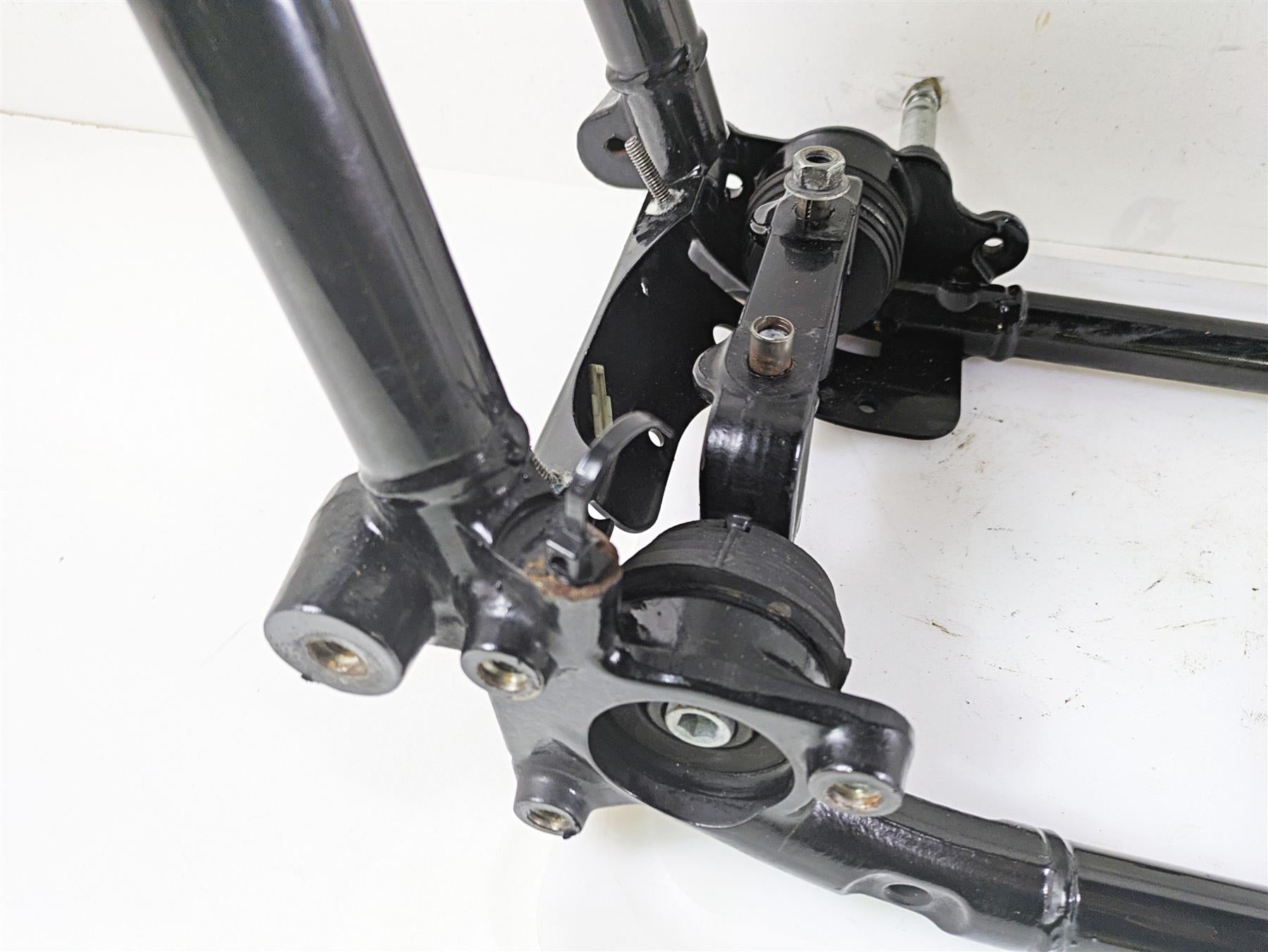 2009 Harley Touring FLHX Street Glide Straight Main Frame & Subframe With Salvage Texas Title 47900-11BHP {{ shop.shopifyCountryName }} - Mototech271