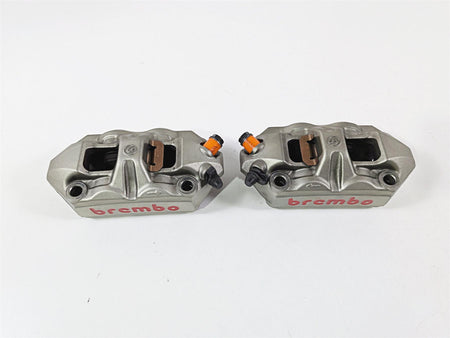 2019 Triumph Speed Triple RS 1050 Brembo Front Brake Caliper M4 100mm T2023540 {{ shop.shopifyCountryName }} - Mototech271