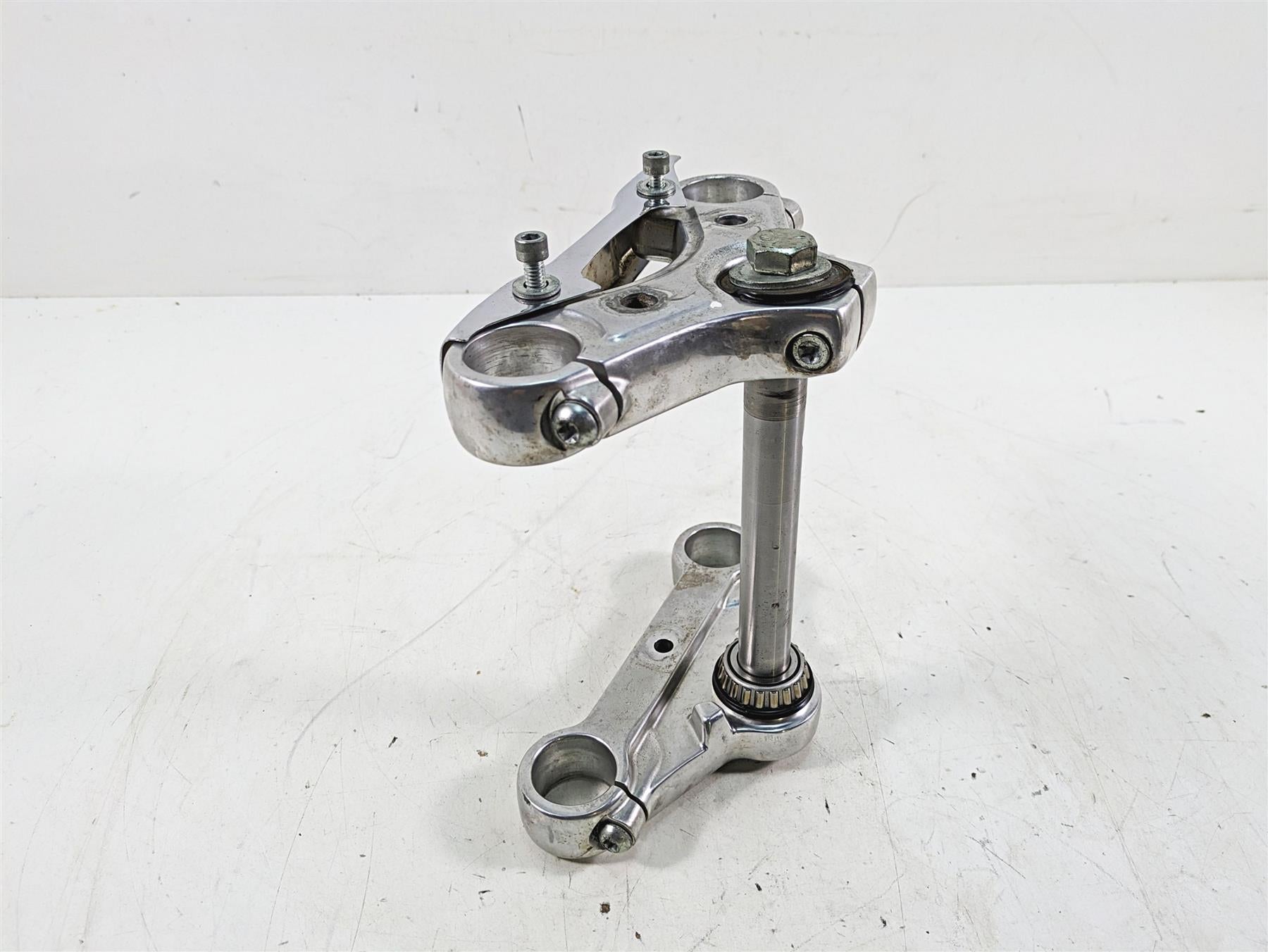 2007 Harley Sportster XL1200 C Upper Lower Triple Tree Set - Read