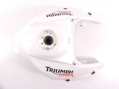 2014 Triumph Tiger 800 ABS Fuel Gas Petrol Tank Reservoir - Dent T2404311 {{ shop.shopifyCountryName }} - Mototech271