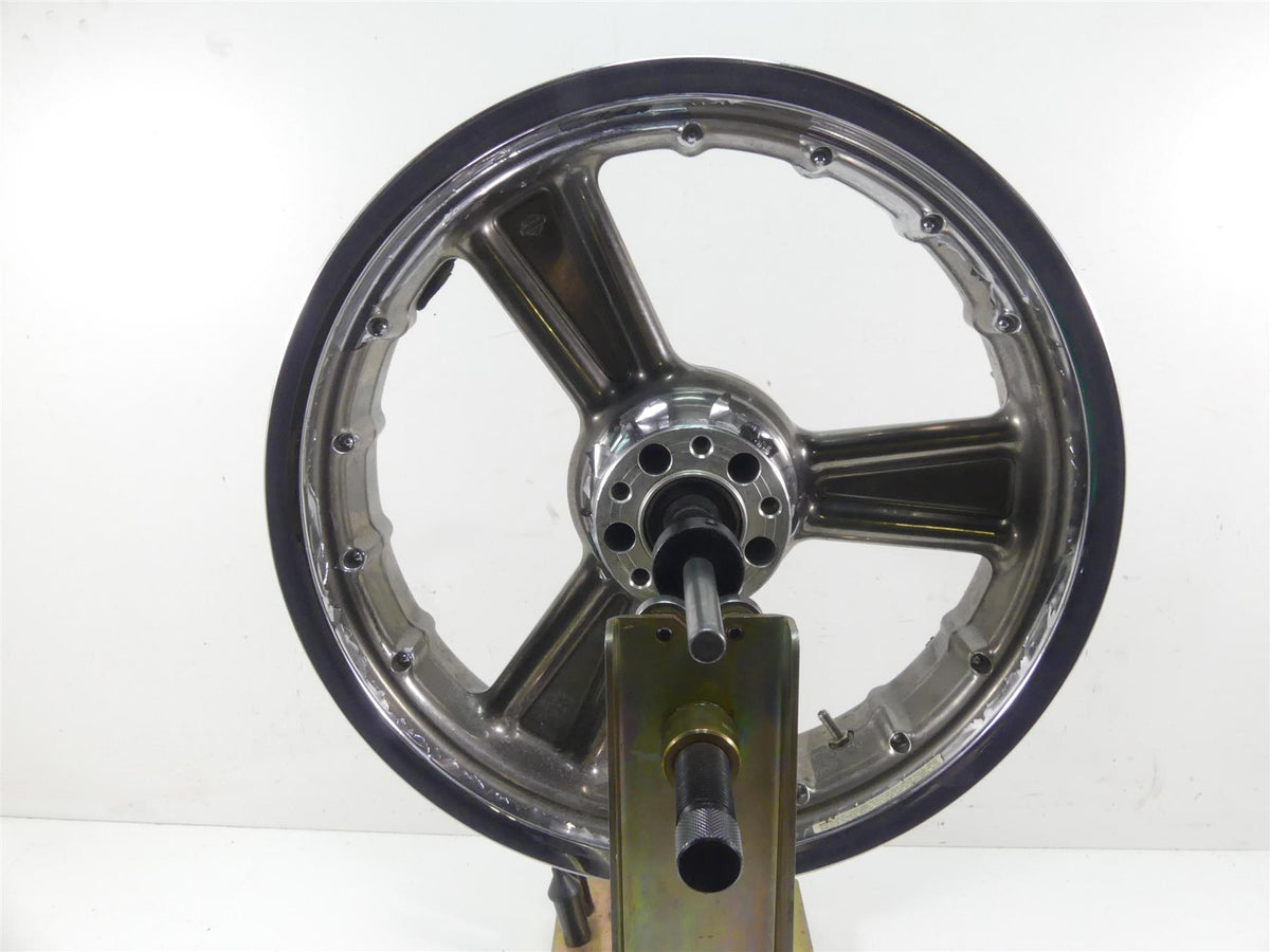 2004 Harley Softail FXSTD SE CVO Deuce Rear Wheel Rim 17x4.5 -Read 44566-07 {{ shop.shopifyCountryName }} - Mototech271