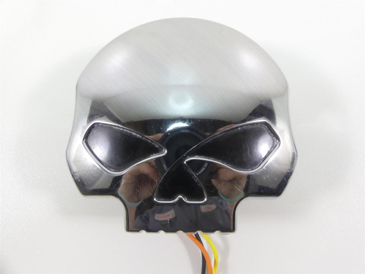 2008 Harley Softail FLSTSB Cross Bones W.G. Skull Fuel Gauge Tank Cap 75098-08A {{ shop.shopifyCountryName }} - Mototech271