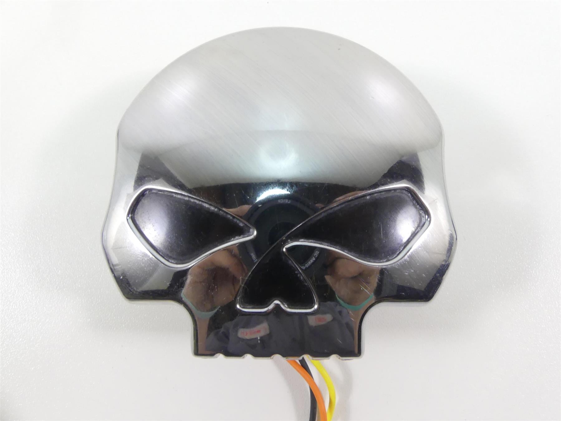 2008 Harley Softail FLSTSB Cross Bones W.G. Skull Fuel Gauge Tank Cap 75098-08A {{ shop.shopifyCountryName }} - Mototech271