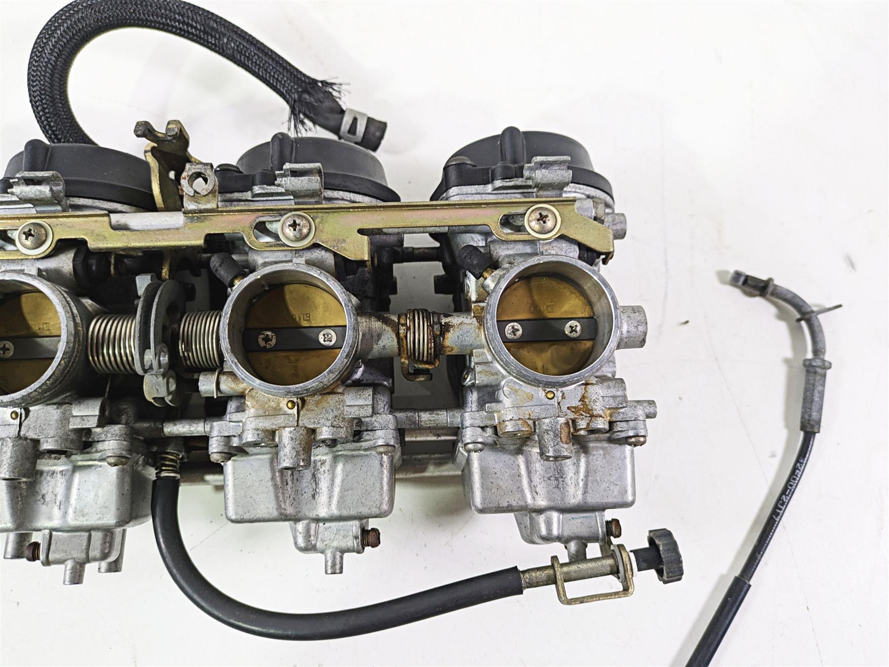 2003 Suzuki GSF1200 Bandit Mikuni Carb Carburetor Set - Read 13201-32F10 {{ shop.shopifyCountryName }} - Mototech271