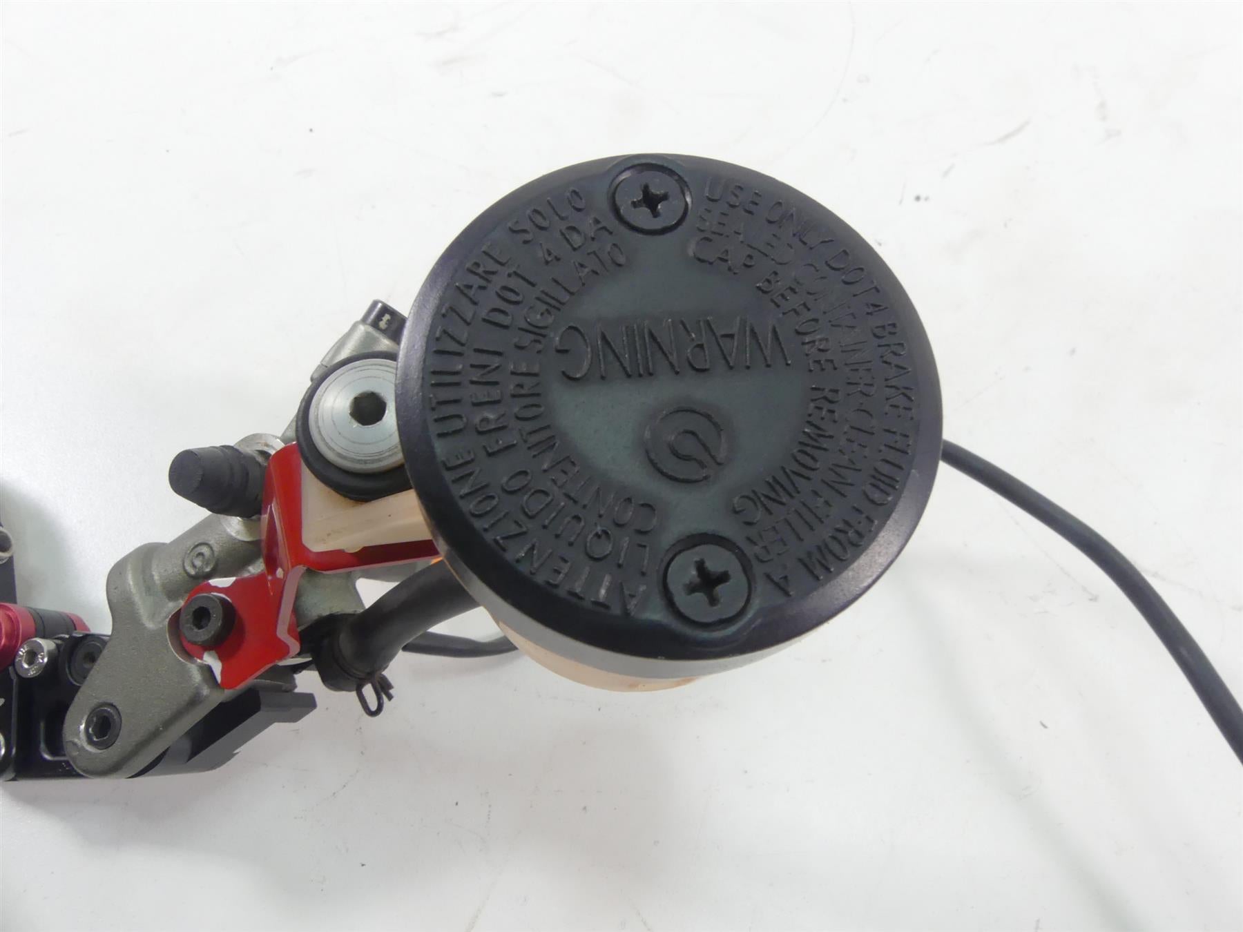 2008 Ducati 1098 S Front Brembo Radial Brake Master Cylinder 62440461A {{ shop.shopifyCountryName }} - Mototech271