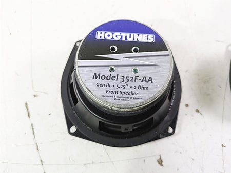 2007 Harley Touring FLHTCU SE CVO E-Glide Hogtunes 5.25" Front Speaker Set 352F-AA {{ shop.shopifyCountryName }} - Mototech271