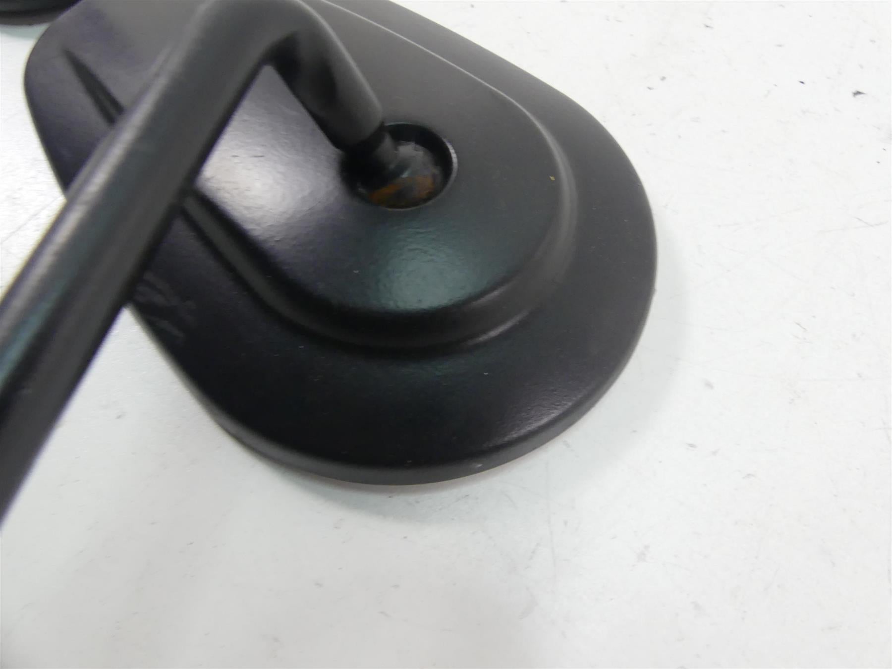 2010 Harley FXDWG Dyna Wide Glide Black Rear View Mirror Set 91909-03B 91910-03B {{ shop.shopifyCountryName }} - Mototech271
