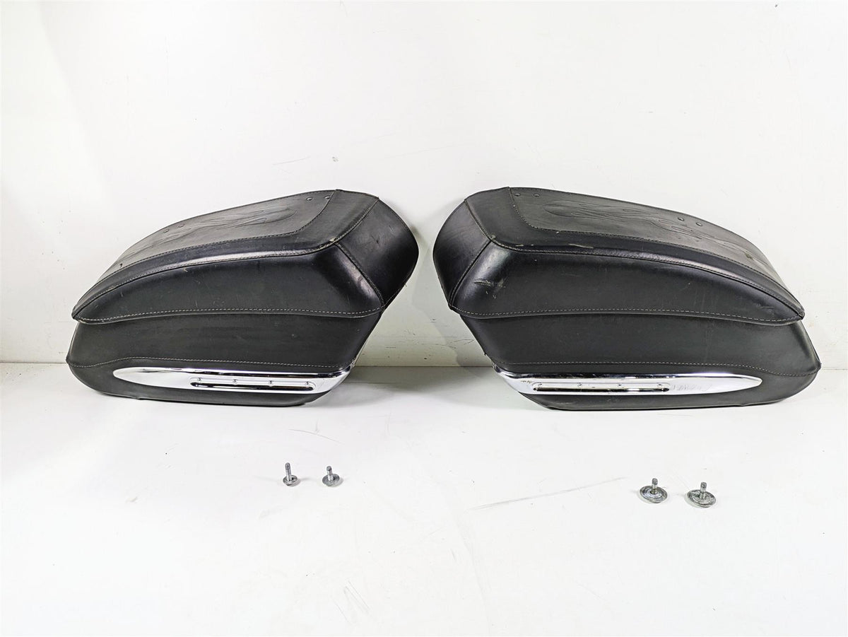 2007 Harley Touring FLHRSE CVO Road King Saddlebag Saddle Bag Set 88221-07 {{ shop.shopifyCountryName }} - Mototech271