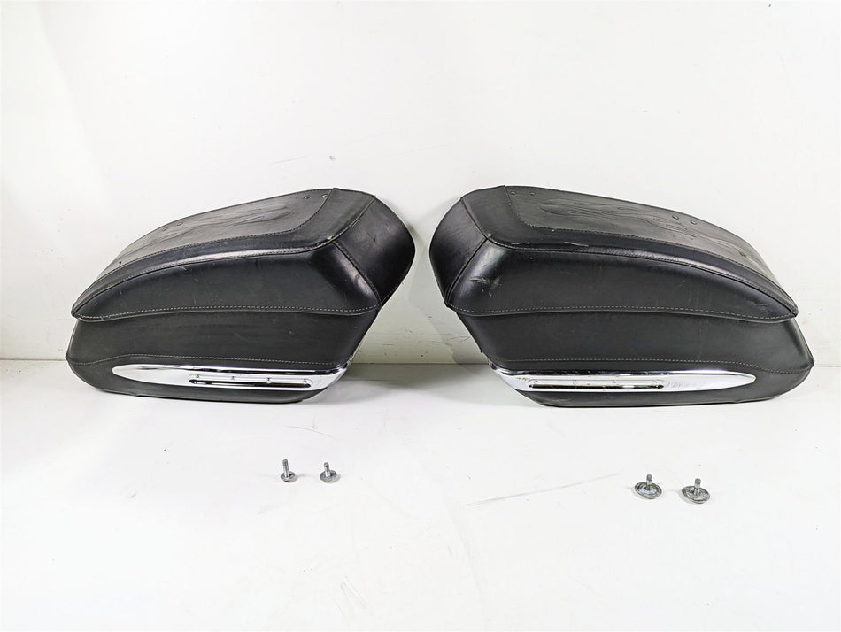 2007 Harley Touring FLHRSE CVO Road King Saddlebag Saddle Bag Set 88221-07 {{ shop.shopifyCountryName }} - Mototech271