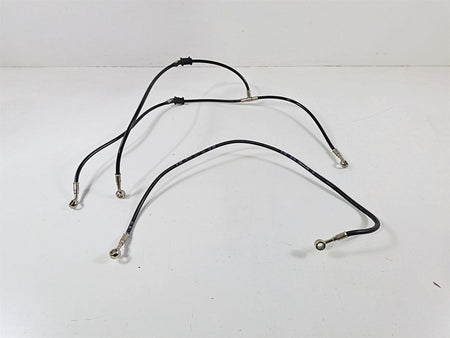2009 Ducati Hypermotard 1100 S Front Rear Brake Line Hose Set-Mototech271