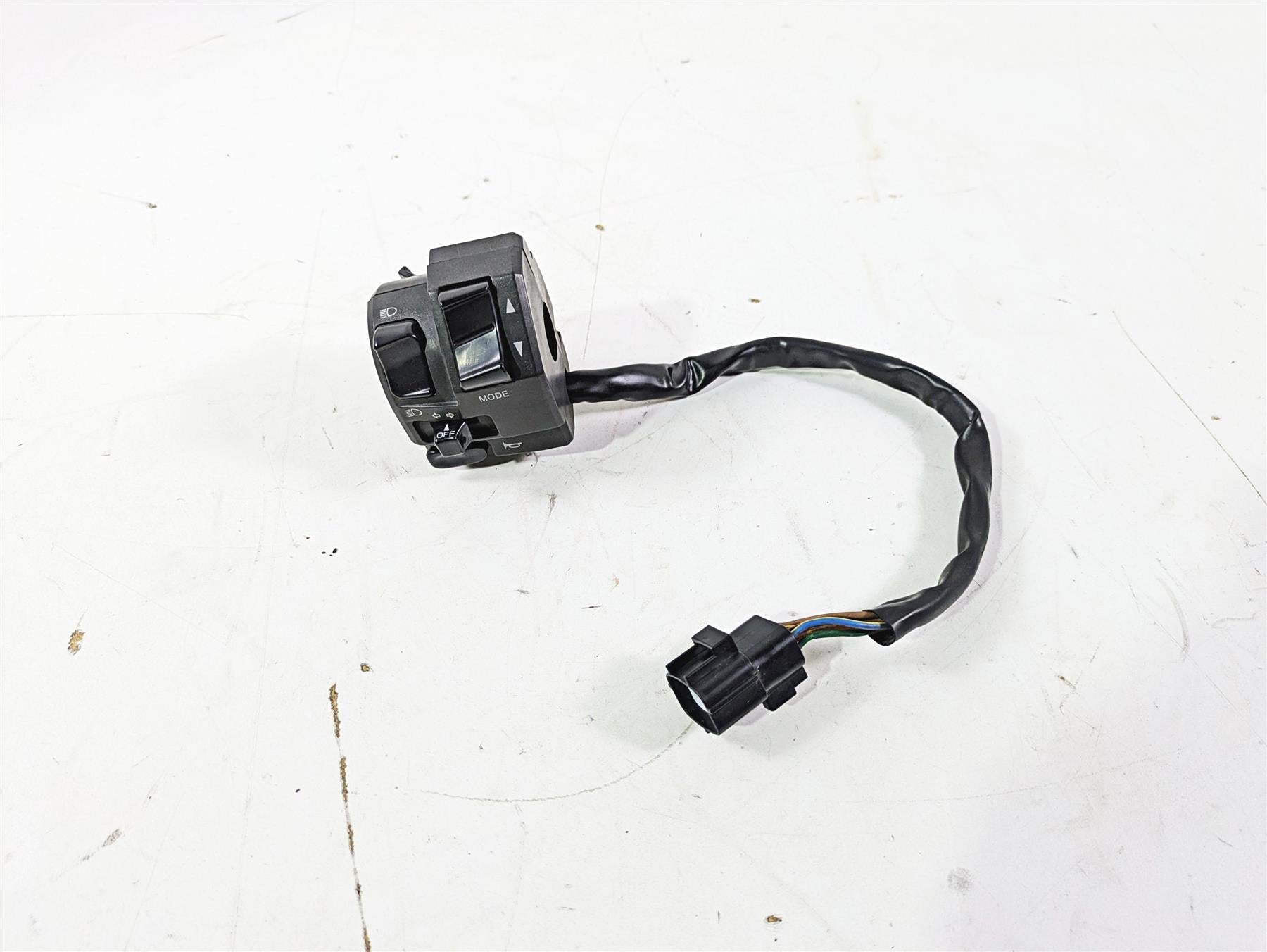 2008 Ducati SBK 1098 S Left Hand Turn Signal Lights Control Switch 65110041A {{ shop.shopifyCountryName }} - Mototech271