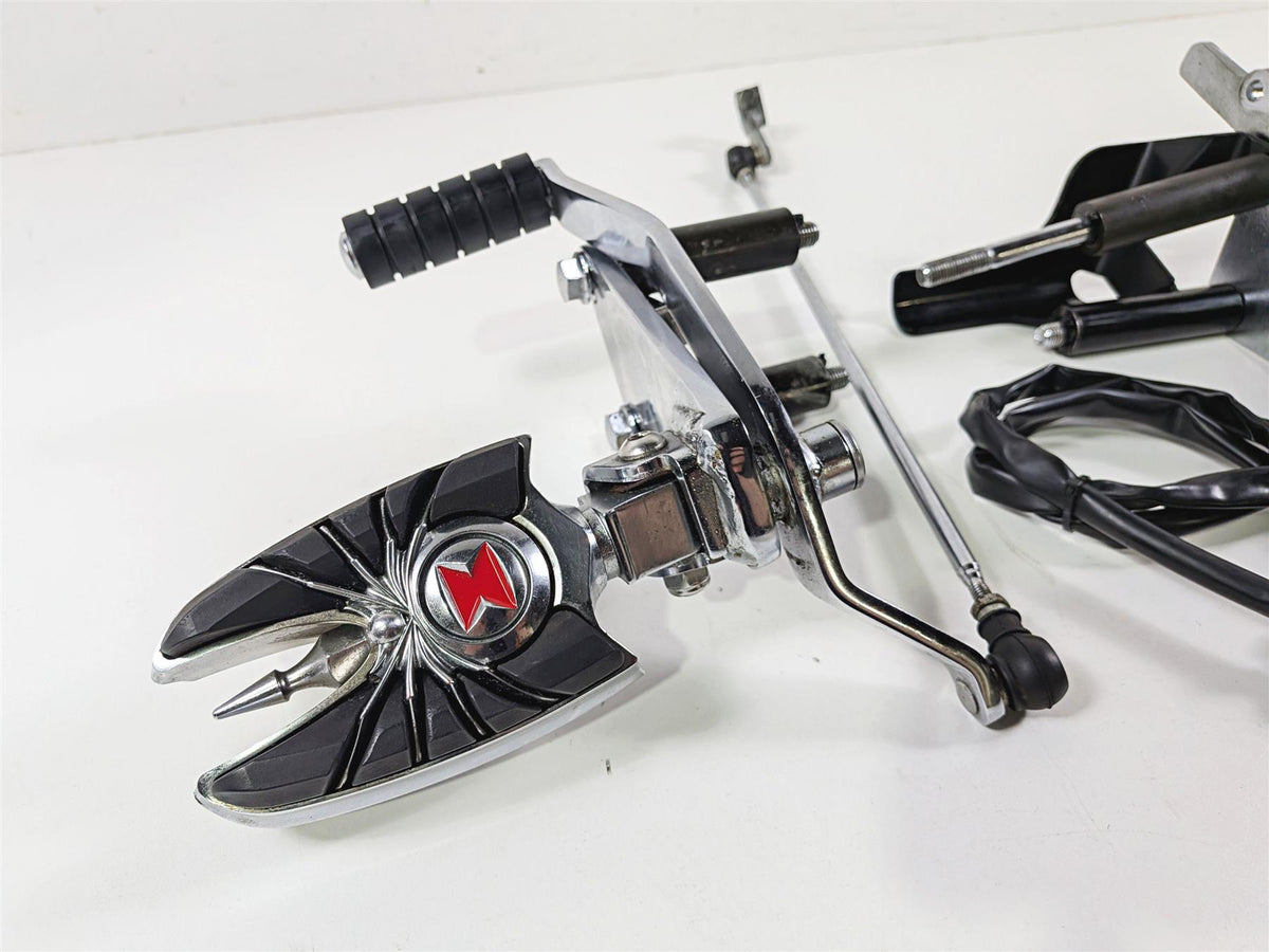 2003 Honda V-Twin VTX1800 C Front Foot Peg Shifter Brake Pedal Set 50615-MCH-C10 {{ shop.shopifyCountryName }} - Mototech271