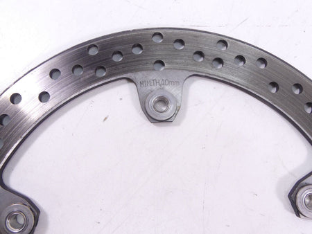 2016 BMW R1200RS K54 Front Brake Disc Rotor Set 34118526575 {{ shop.shopifyCountryName }} - Mototech271