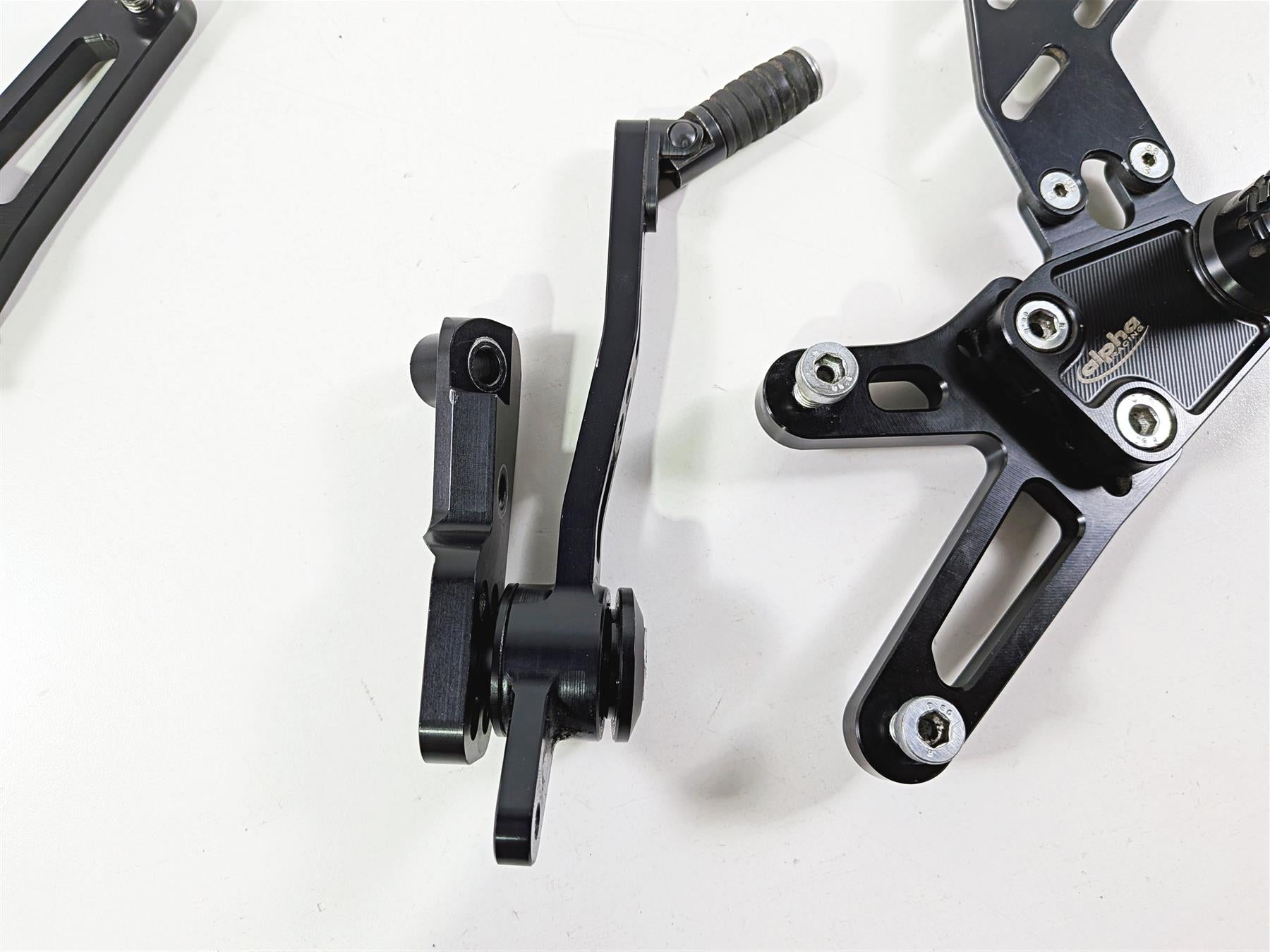 2016 BMW S1000RR K46 Alpha Racing Left Foot Peg & Shifter + Right Mount-Mototech271