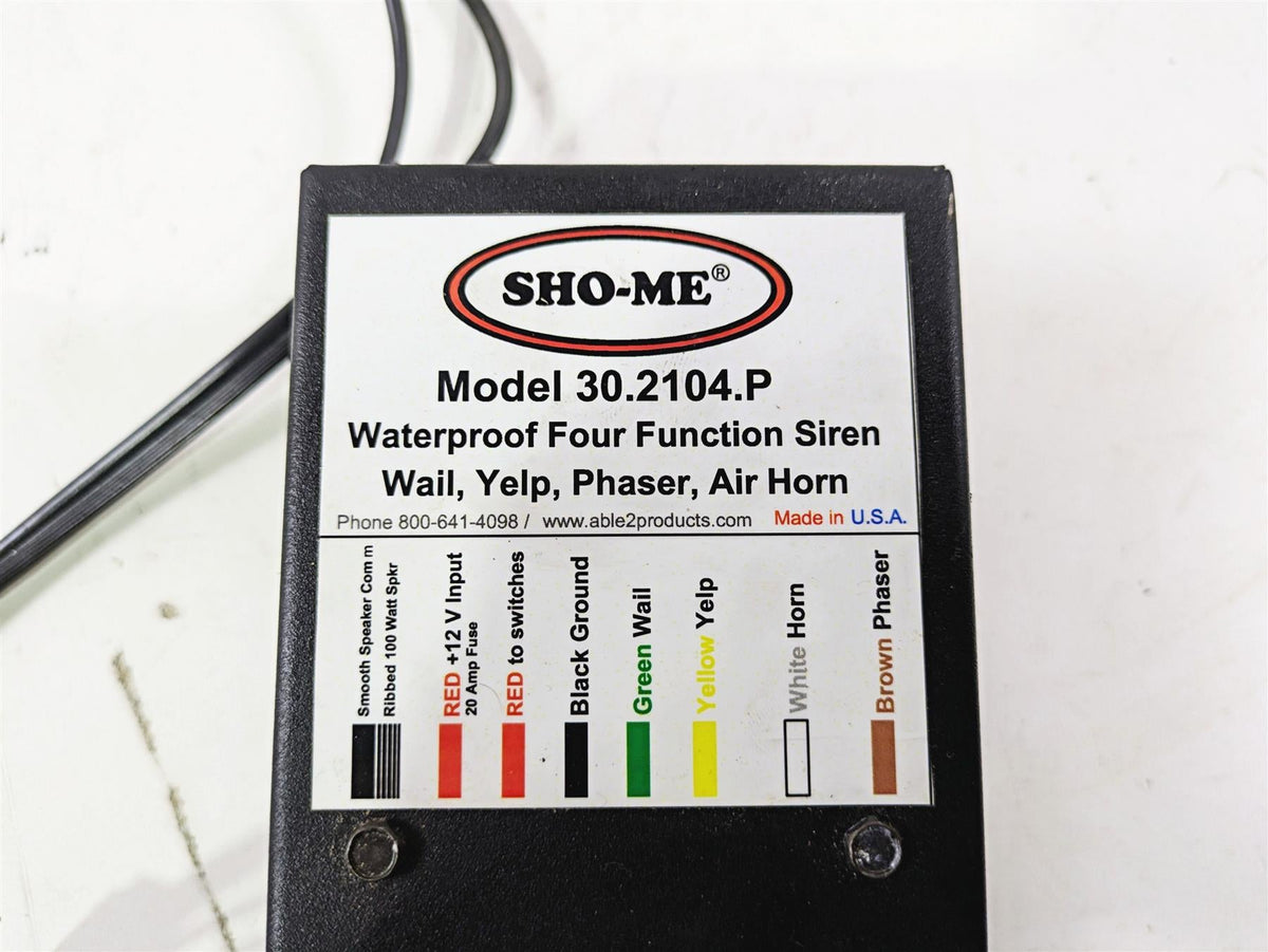 2008 Harley Touring FLHTP Electra Glide Sho-Me 4 Function Siren Box 30.2104 {{ shop.shopifyCountryName }} - Mototech271