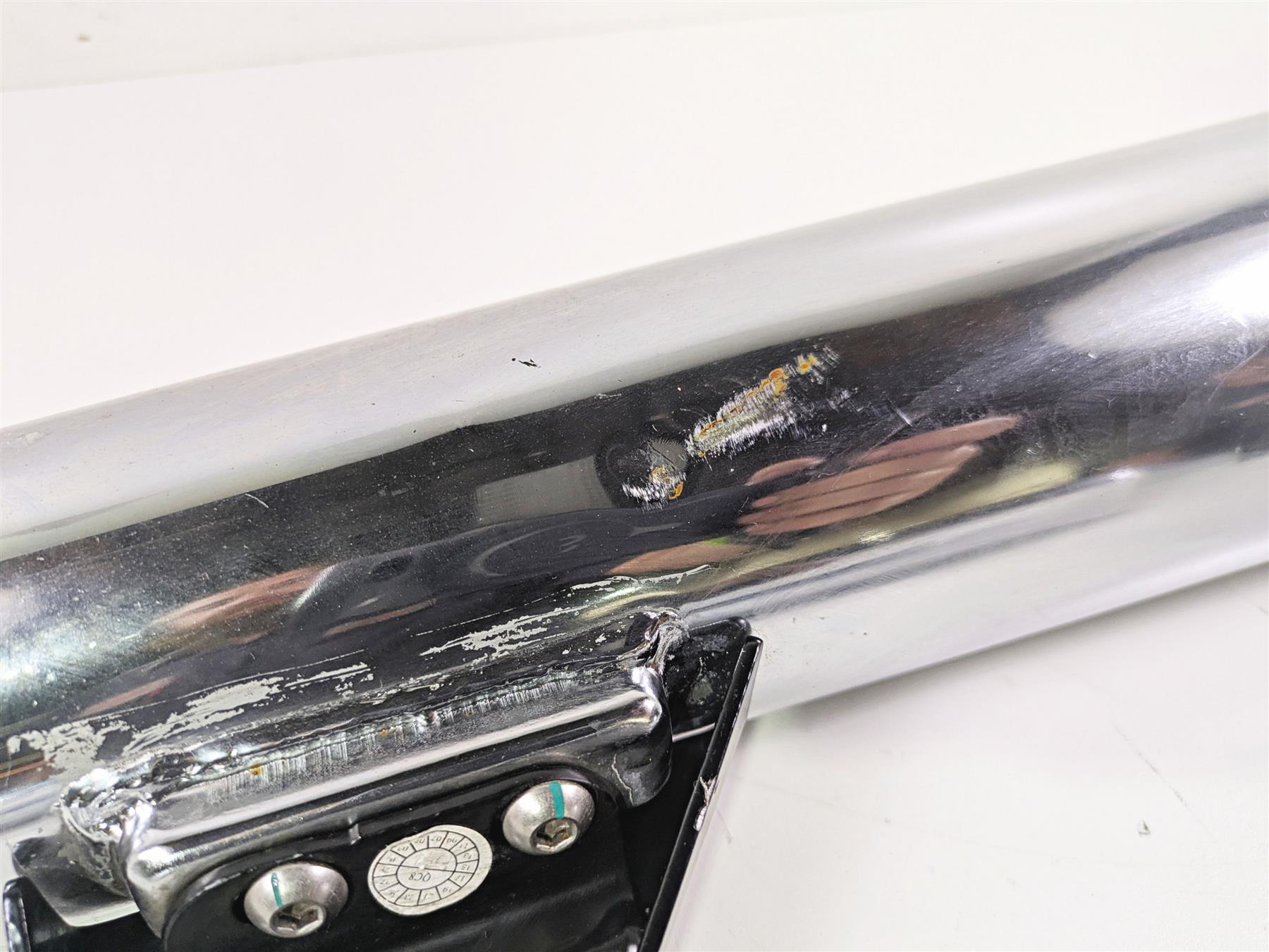 2013 Triumph Bonneville Stock Exhaust Pipe Muffler Set T2206490 T2206485 {{ shop.shopifyCountryName }} - Mototech271