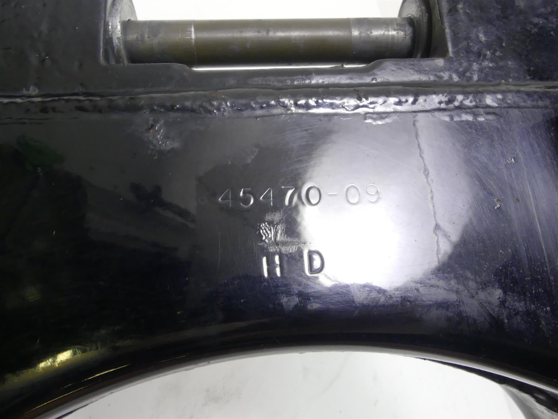 2012 Harley CVO FLHX SE3 Street Glide Rear Swingarm Swing Arm + Axle 45470-09 {{ shop.shopifyCountryName }} - Mototech271
