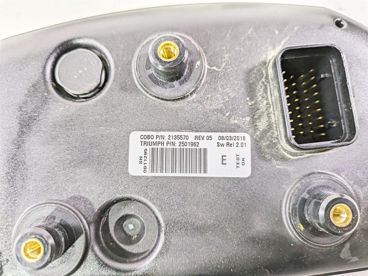 2019 Triumph Speed Triple RS 1050 Speedometer Dash Instrument 25K Tft T2508462 {{ shop.shopifyCountryName }} - Mototech271