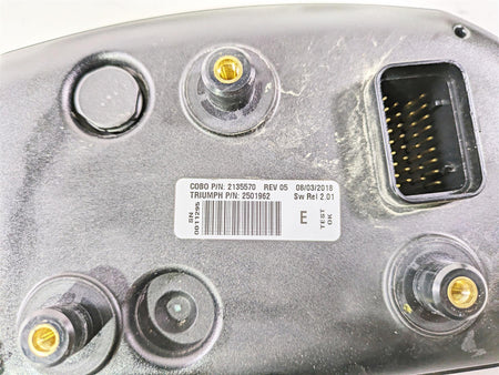 2019 Triumph Speed Triple RS 1050 Speedometer Dash Instrument 25K Tft T2508462 {{ shop.shopifyCountryName }} - Mototech271