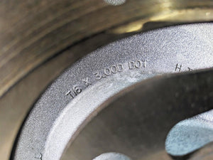 2007 Harley Sportster XL1200 C Straight 16x3 Rear Wheel Cast Rim 41013-00A | Mototech271