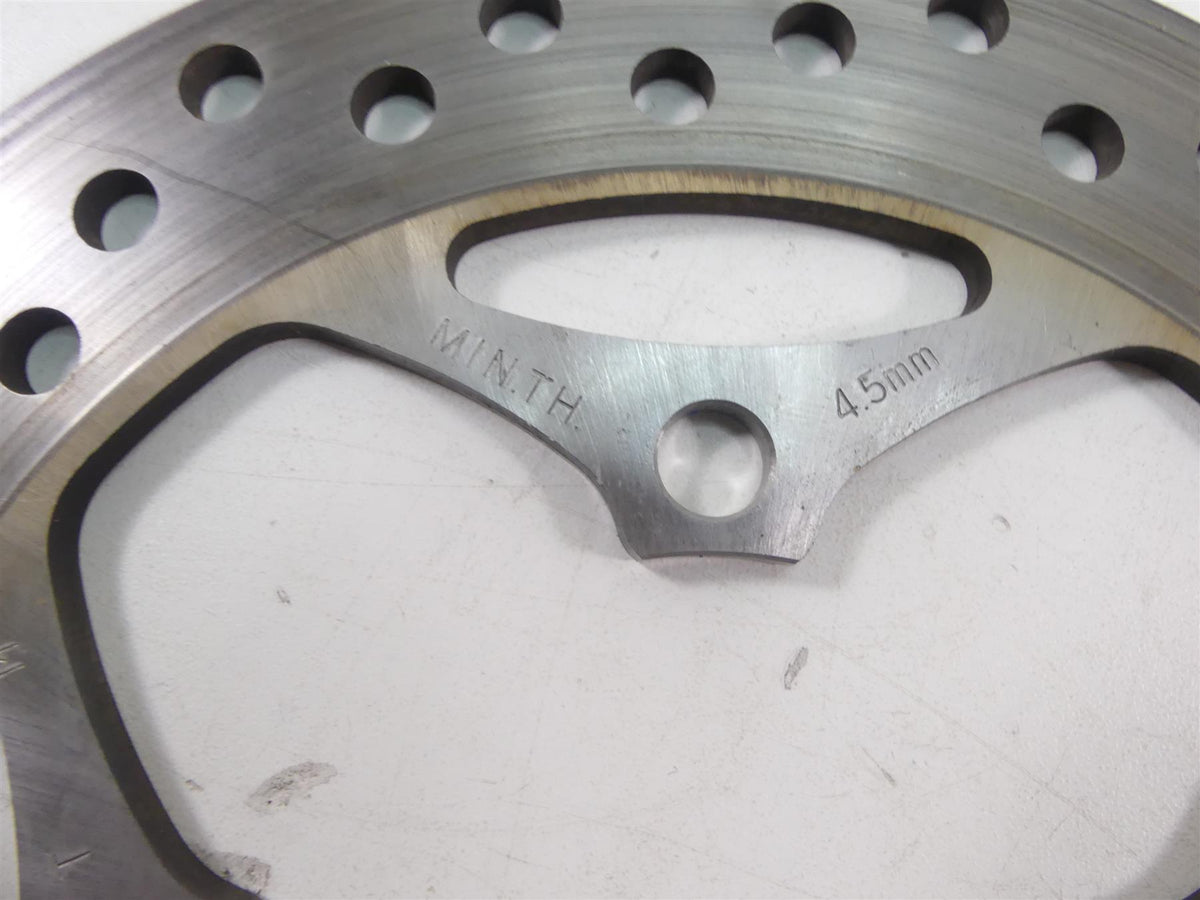 2018 Triumph Street Triple 765RS Rear Brake Disc Rotor & Abs Ring T2021806 {{ shop.shopifyCountryName }} - Mototech271
