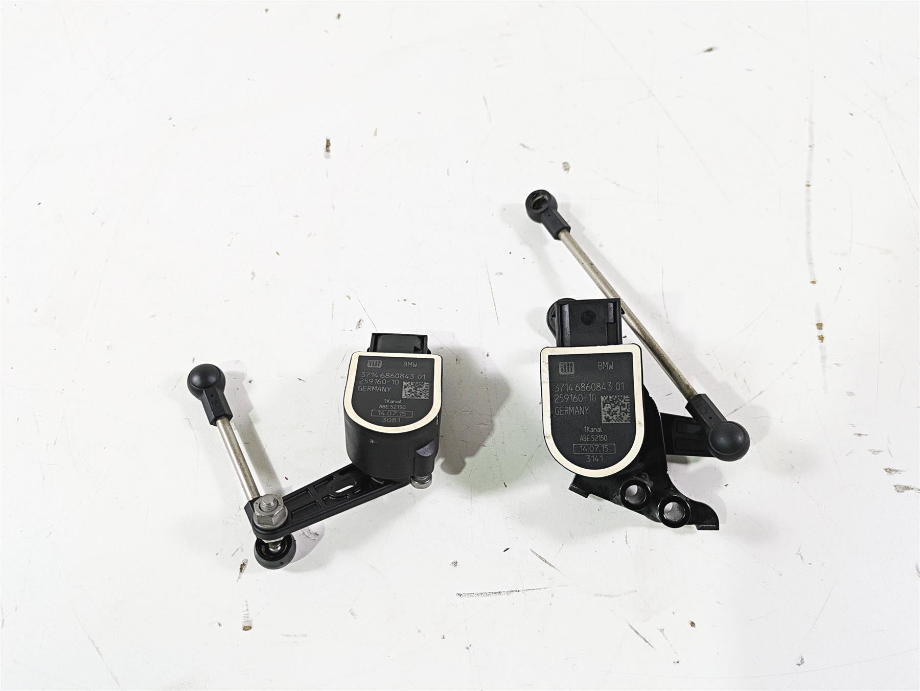 2016 BMW R1200GS GSW K50 Front Rear Leveling Sensor Set 37146870000 {{ shop.shopifyCountryName }} - Mototech271