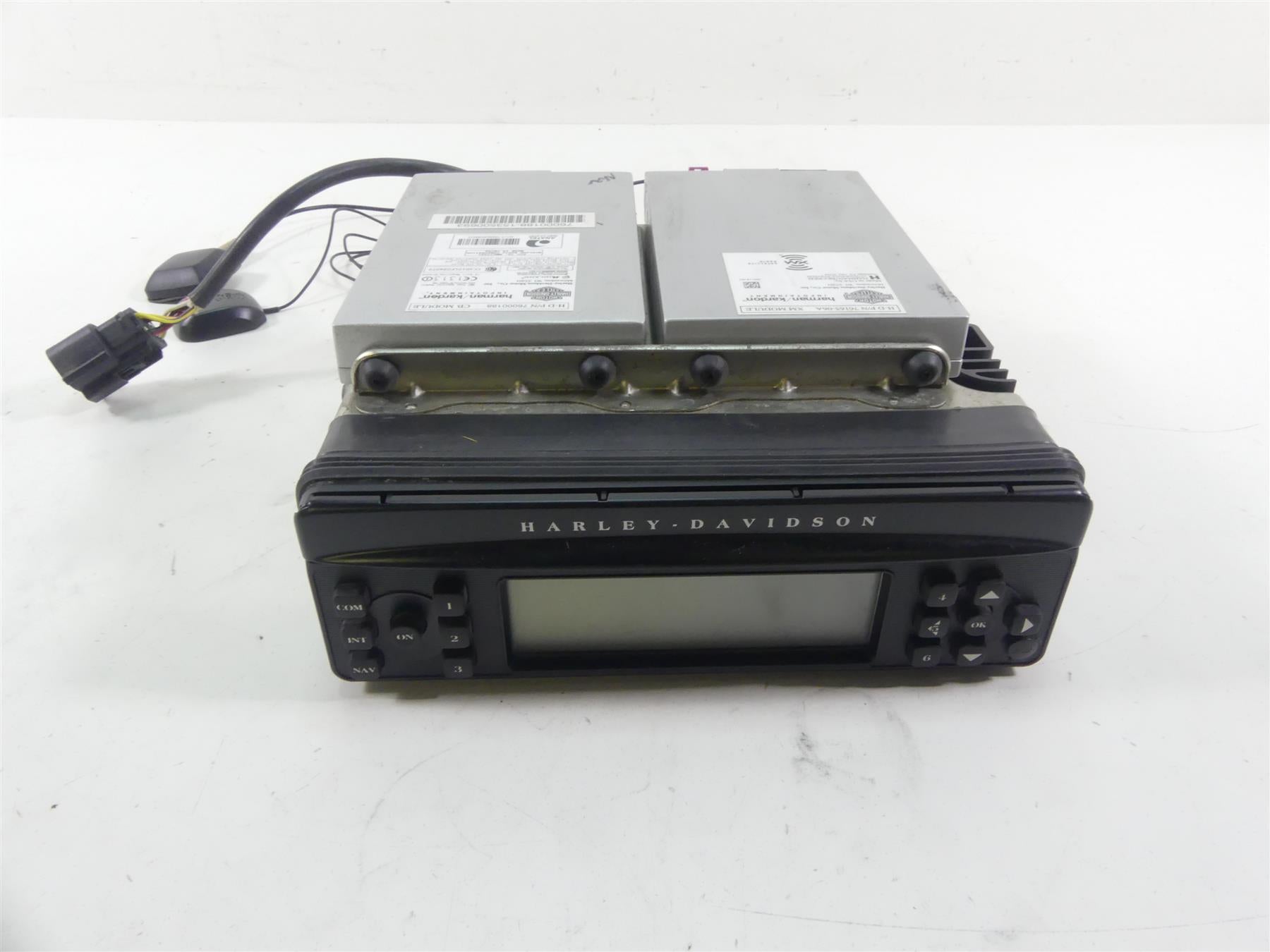 2007 Harley FLHTCU SE CVO Electra Glide Radio Xm Cb Modules Antenna Set 76160-06 {{ shop.shopifyCountryName }} - Mototech271